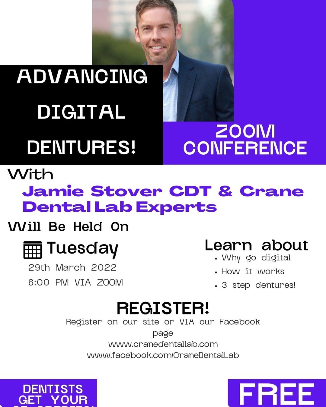 Come join us and learn why digital dentures is changing the landscape of dentistry!